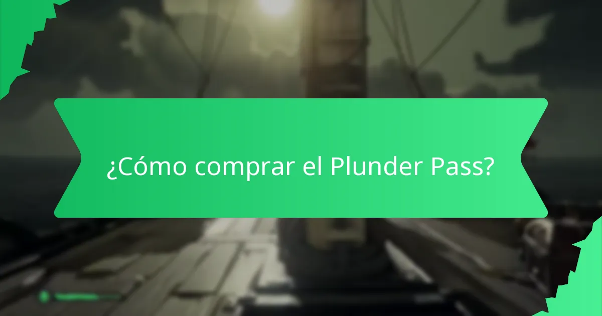 ¿Qué recompensas estacionales están disponibles en el Plunder Pass?