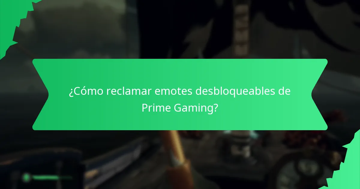 ¿Qué animaciones de personajes están disponibles a través de Prime Gaming?