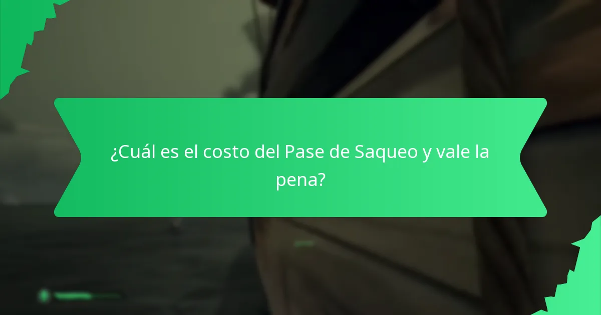 ¿Cuáles son las recompensas impulsadas por eventos asociadas al Pase de Saqueo?