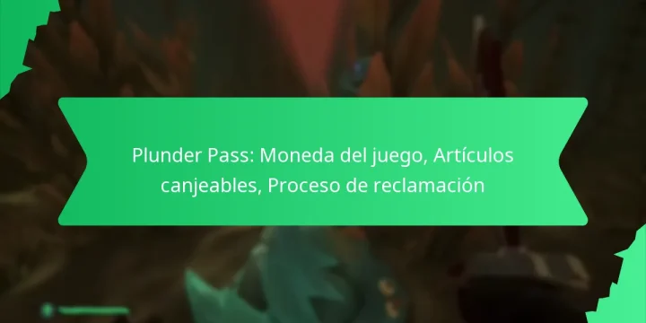 Plunder Pass: Moneda del juego, Artículos canjeables, Proceso de reclamación