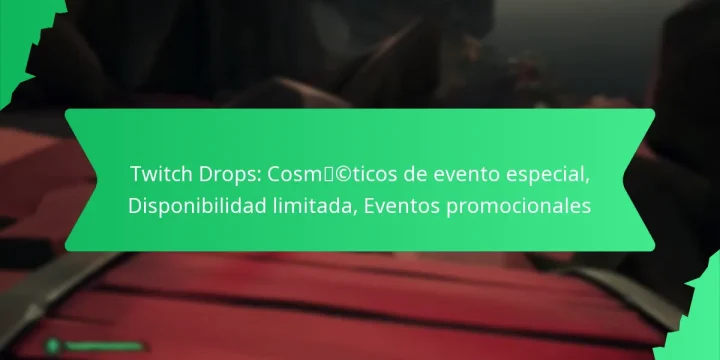 Twitch Drops: Cosméticos de evento especial, Disponibilidad limitada, Eventos promocionales