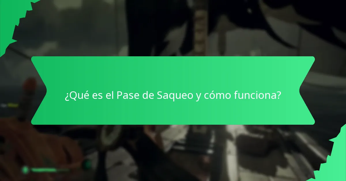 ¿Cómo se compara el Pase de Saqueo con pases anteriores?