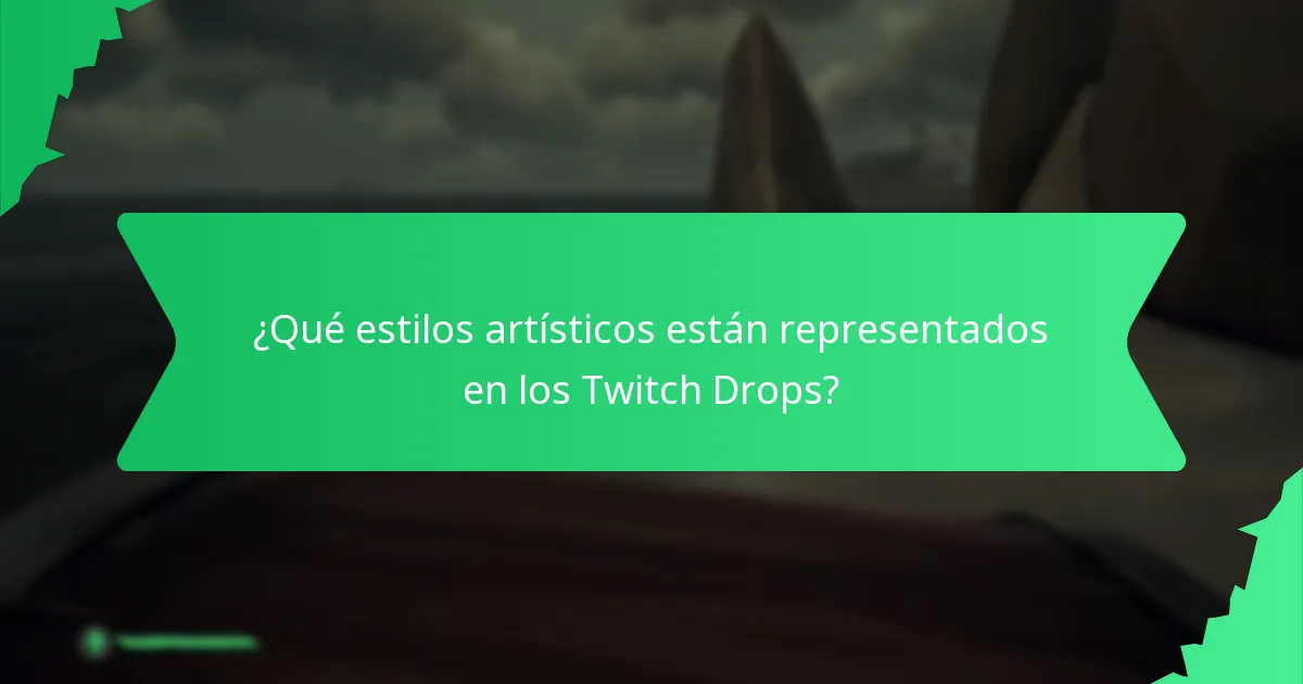 ¿Qué diseños únicos están disponibles a través de los Twitch Drops?