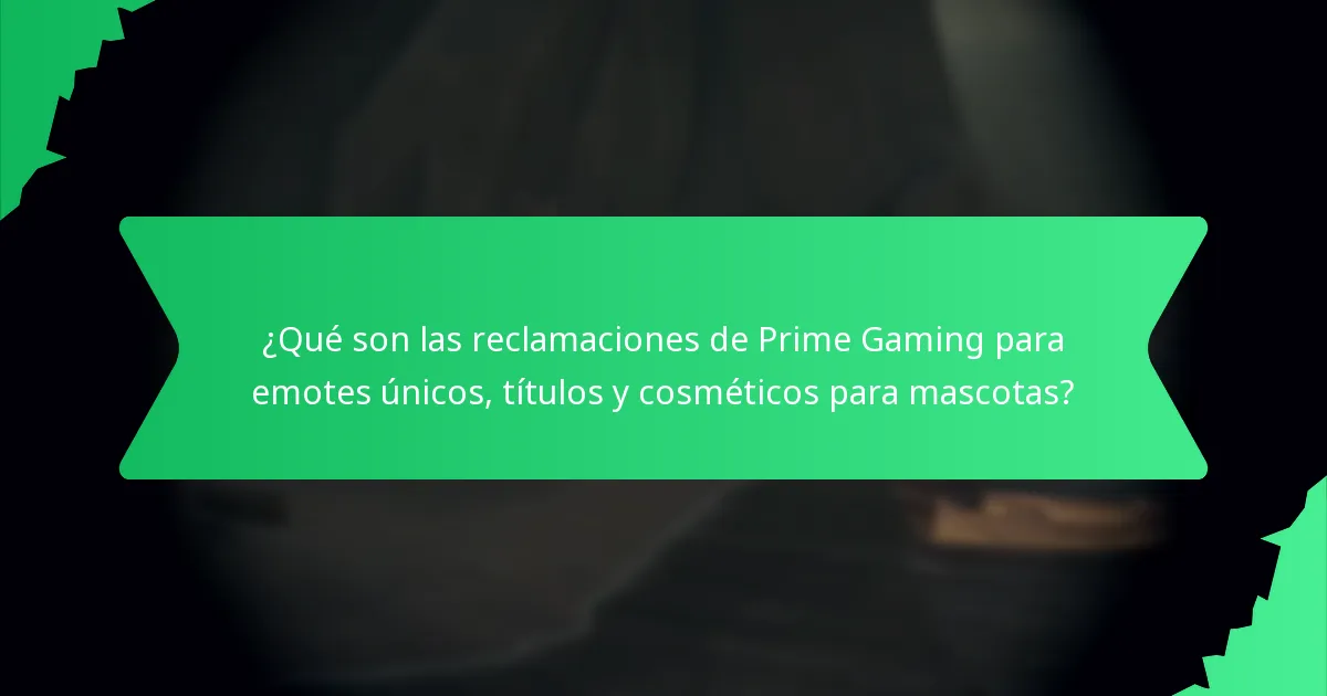 ¿Cuáles son los beneficios de usar Prime Gaming?